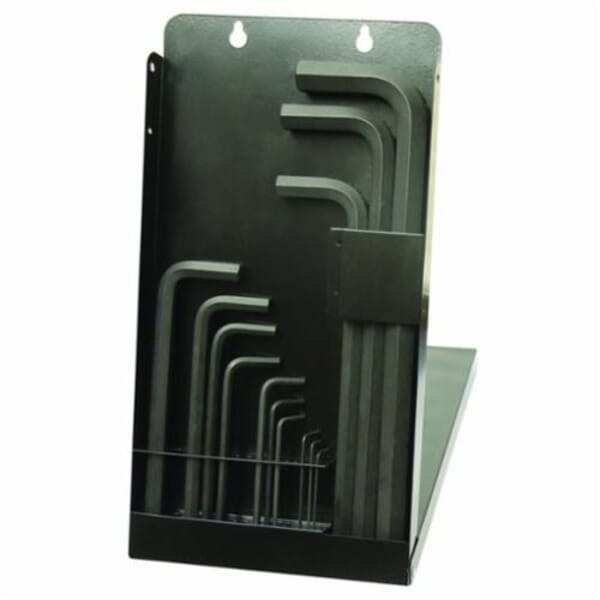 Bondhus 10989 Long Key Set, 13 Pieces, 1.27 to 17 mm Hex, L-Handle Handle, Protanium High Torque Steel, ProGuard