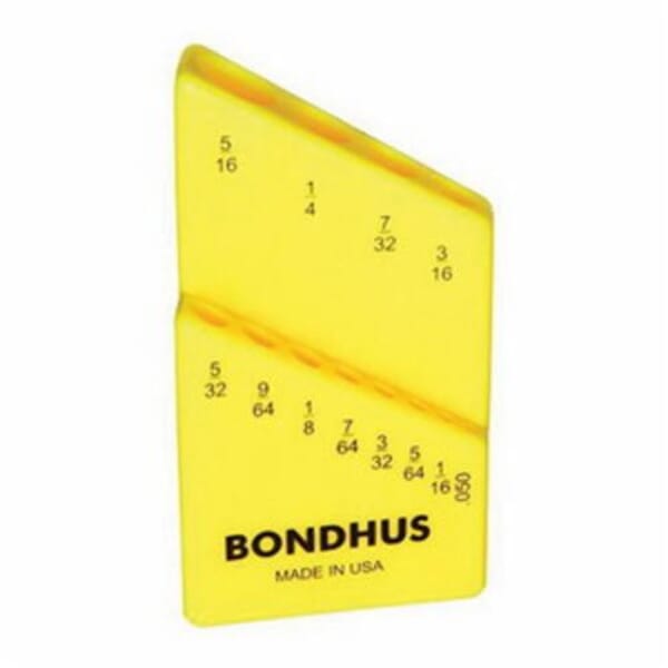Bondhus 18036 Organizer Hex Key Stand, 12 Slots, Alloy Steel