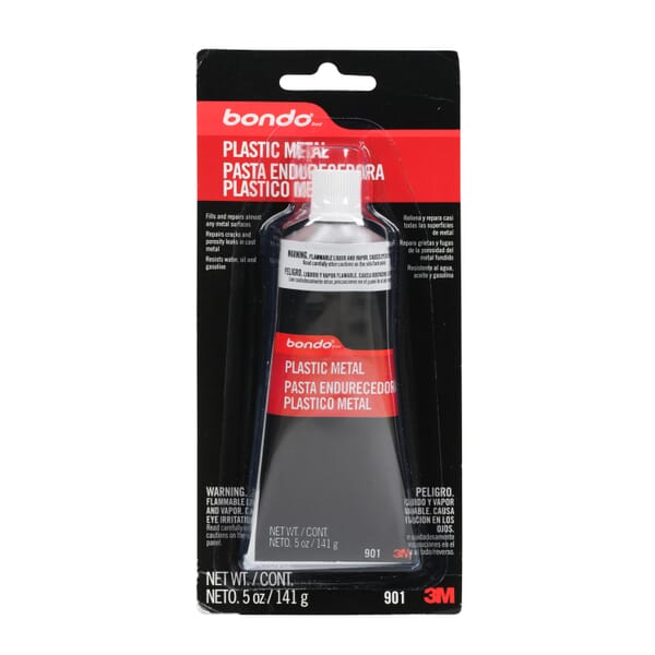 Bondo 7010415024 901 Adhesive, 5 fl-oz Tube, Dark Gray/Gray