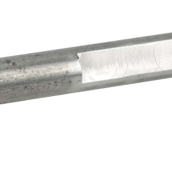 Bore-Rx 17202 Crosshole Wheel Brush, 3/4 in Dia Brush, 3/8 in W Face, 0.005 in Dia Crimped Filament/Wire