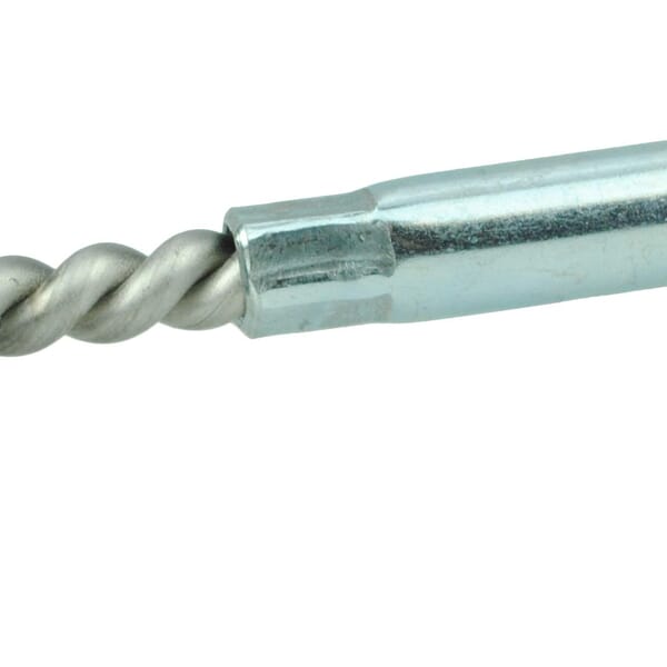 Bore-Rx 22616 Power Tube Brush, 20 mm Dia 1 in L, 3-1/2 in OAL, 0.026 in Dia Filament/Wire, Nylon/Ceramic Fill