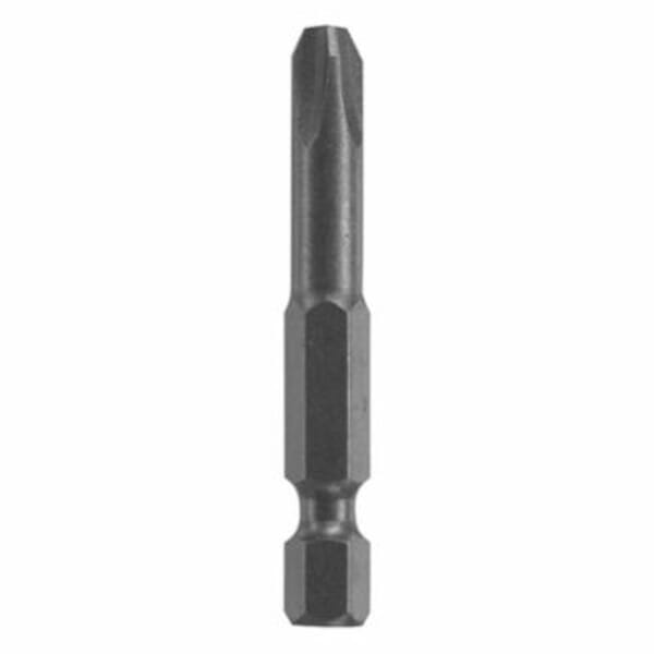 Bosch 27362 Round Reinforced Power Screwdriver Bit With Diverter, P3 Phillips Point, 1-15/16 in OAL