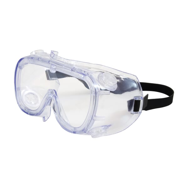 Bouton 248-5190-300B 551 Softsides 248-5190 Single Protective Goggles, Anti-Scratch Polycarbonate Lens, Yes UV Protection, Elastic Strap, ANSI Z87.1