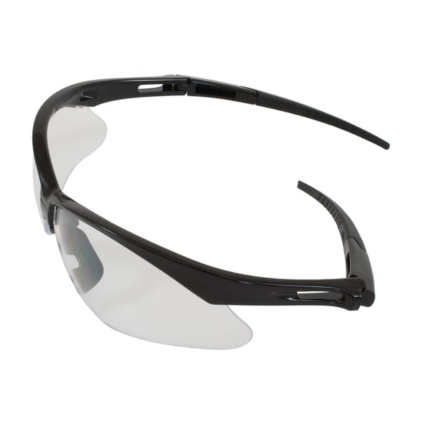 Bouton 250-AN-10520 Dual Safety Glasses, FogLess 3Sixty, Clear Lens, Half-Frame Frame, Black, Polycarbonate/PVC Frame, ANSI Z87.1-2015