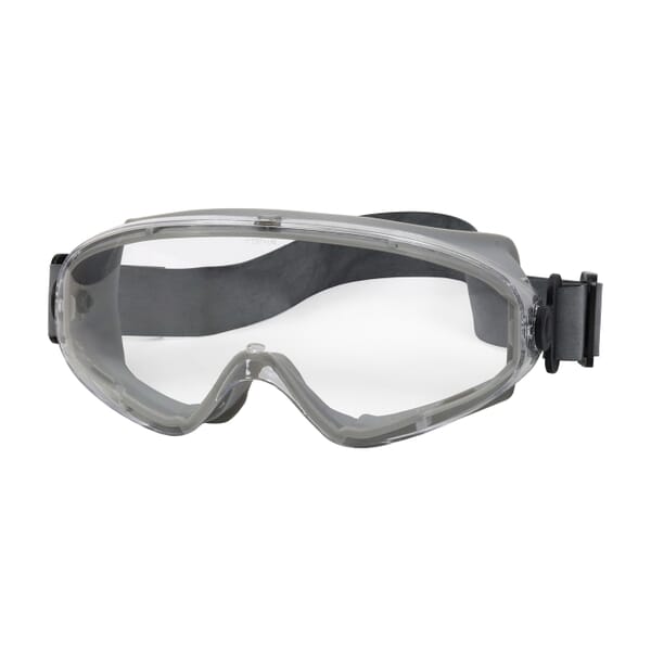 Bouton 251-80-0020-RHB Fortis II 251-80 Indirect Ventilated Single Protective Goggles, Anti-Fog/Anti-Scratch Clear Lens Polycarbonate Lens, Yes UV Protection, Neoprene Strap, ANSI Z87.1