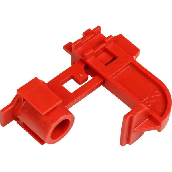 Brady 149280 Fuse Lockout Device, LOTO-94 Fiberglass Reinforced Nylon/ABS, Red