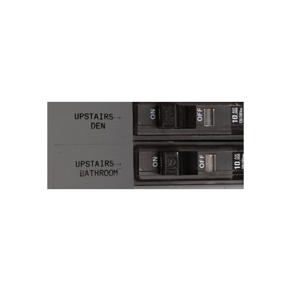Brady WorkHorse B33-17-430 BBP33 Rectangular Printer Label, 1 in L x 2 in W, Blank Legend, Clear, B-430 Polyester