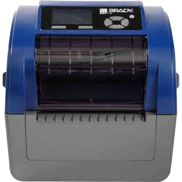Brady BBP BBP12-US BBP12 300 dpi Barcode Capable Single Color Label Printer, Direct Thermal, Thermal Transfer Print, 4.6 in W Tape, LCD Display