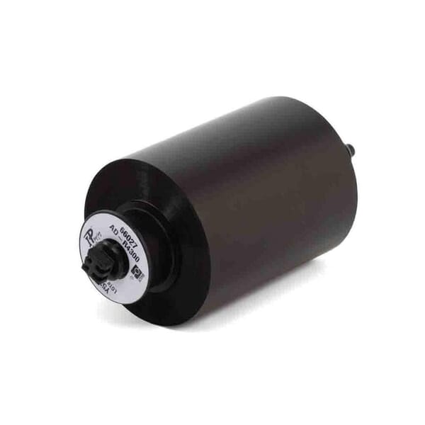 Brady IP-R4300 R4300 1-Color Thermal Transfer Printer Ribbon, 984 ft L 3.27 in W, Resin/Wax, Black