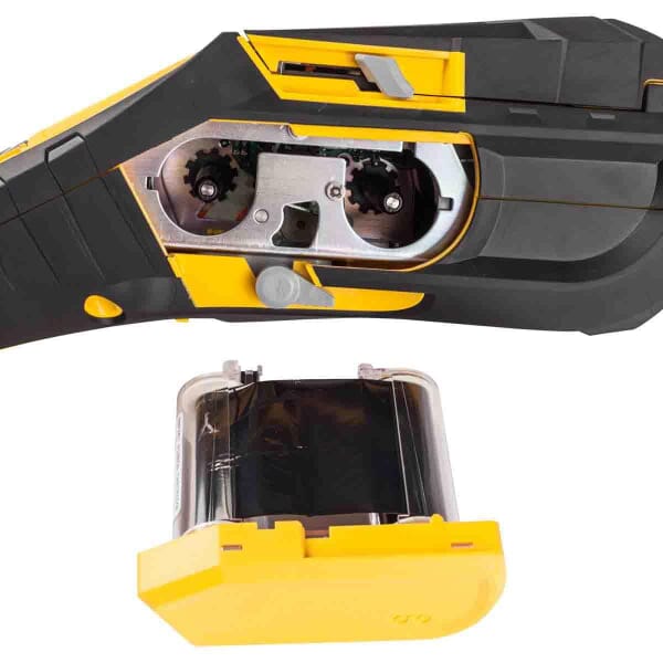 Brady M61-R6610 R6600 1-Color Printer Ribbon, 75 ft L 2 in W, Resin, Black