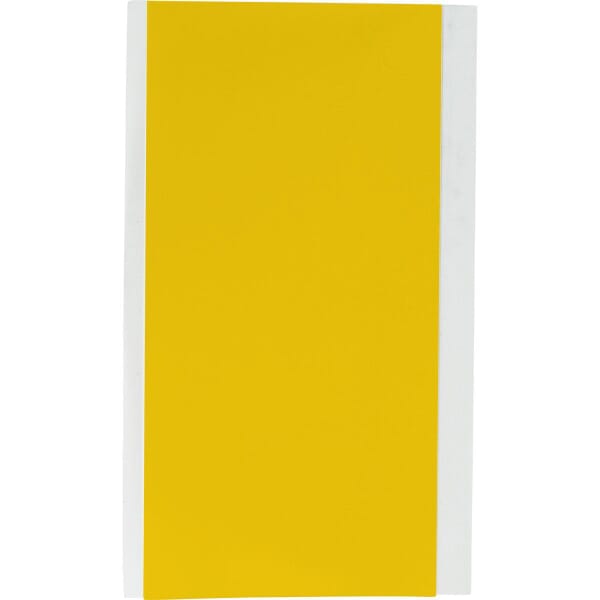 Brady M71C-1000-595-YL Thermal Transfer Tape, 50 ft L x 1 in W, Blank Legend, Yellow, B-595 Vinyl, Permanent Acrylic Adhesive, -40 to 180 deg F