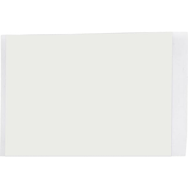 Brady M71C-2000-595-CL Thermal Transfer Tape, 50 ft L x 2 in W, Blank Legend, Clear, B-595 Vinyl, Permanent Acrylic Adhesive, -40 to 180 deg F