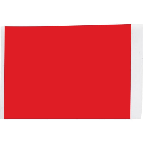 Brady M71C-2000-595-RD Thermal Transfer Tape, 50 ft L x 2 in W, Blank Legend, Red, B-595 Vinyl, Permanent Acrylic Adhesive, -40 to 180 deg F