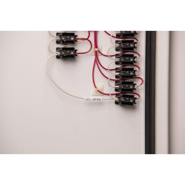 Brady PermaSleeve MC-250-342 M Series 1-Sided Blank Heat Shrink Wire Marker Sleeve, 16 to 8 AWG Wire, 7 ft L, B-342 Polyolefin, Blank Legend
