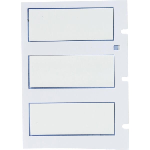 Brady PermaSleeve PSHT-375-175-WT BMP71 1-Sided Printable Heat Shrink Wire Marker Sleeve, 10 to 6 AWG Wire, 1-3/4 in W, B-345 Polyolefin