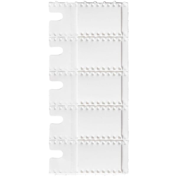Brady BradySleeve PTS-0.95-350-321 BMP61 TLS 2200 1-Sided Heat Shrink Printer Sleeve, 16 to 10 AWG Wire, 0.35 in L x 0.95 in W, B-321 Polyolefin