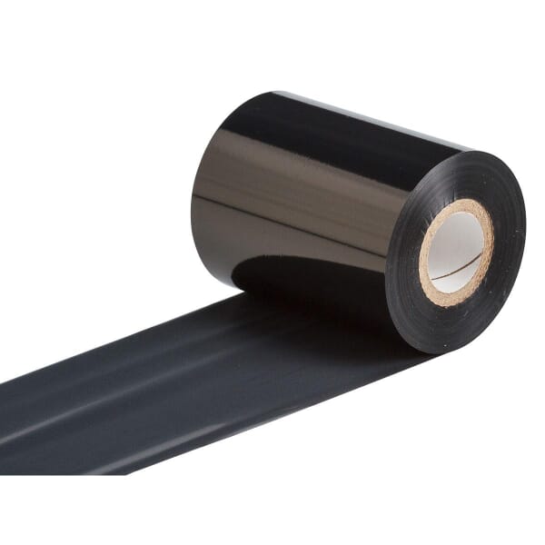 Brady R6002 R6000 1-Color High Density Printer Ribbon, 984 ft L x 3.27 in W, Resin, Black