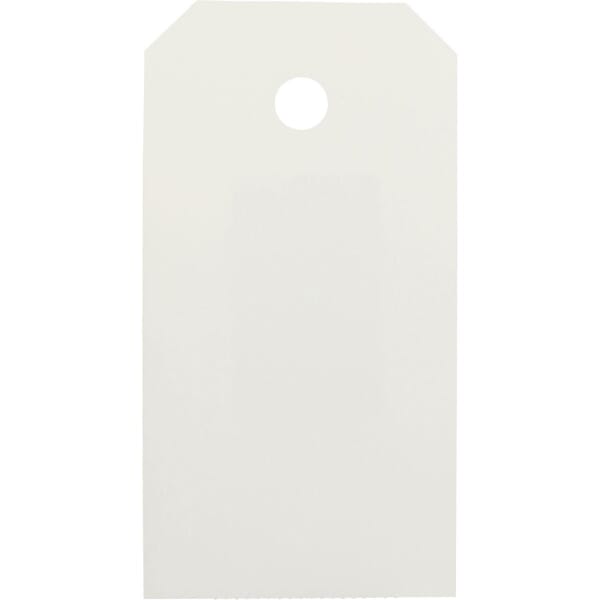 Brady THT-288-851-WT THT Printable Tag, 3 in W, B-851 Polyester, White, Rectangle Shape