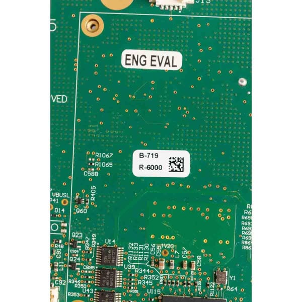 Brady UltraTemp THT-103-729-10 High Temperature Rectangular Component Label, 1/4 in L x 1 in W, Blank Legend, White, B-729 Polyimide