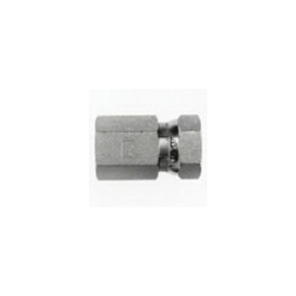 Brennan 1405-12-12 Straight Adapter, 3/4-14 Nominal, Female NPTF x Female NPSM End Style, Steel