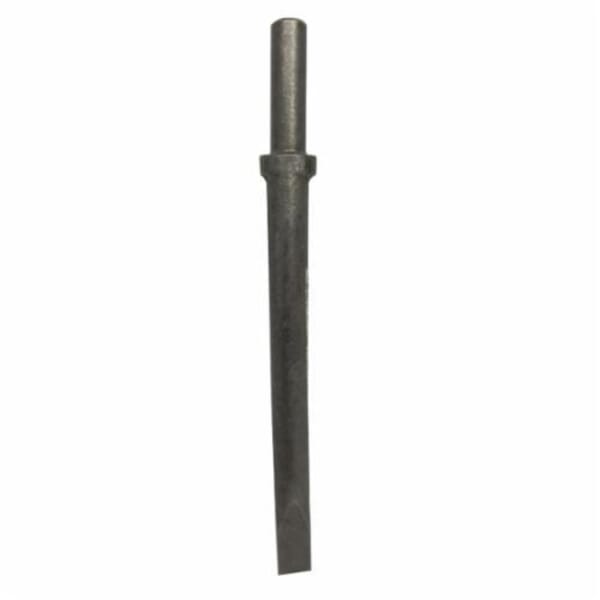 Brunner & Lay L03J12 Chipping Hammer Chisel, Oval Collar, 3/4 in Tool Steel Narrow Flat Tip, 12 in OAL