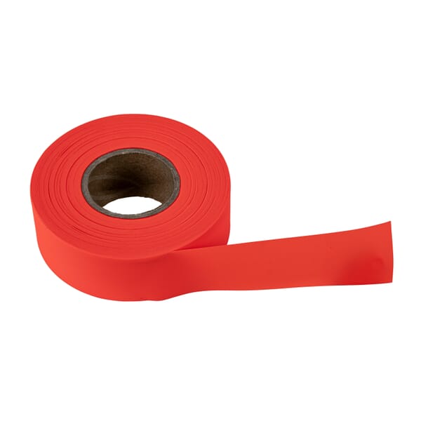 C.H.Hanson 17007 Flagging Tape, Fluorescent Orange, 150 ft L x 1-3/16 in W, PVC