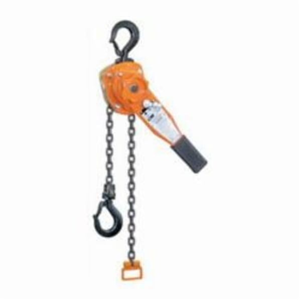 CM 5315 653 Lever Chain Hoist, 1.5 ton Load, 5 ft H Lifting, 51 lb Rated