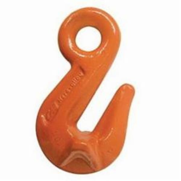 CM 559325 Herc-Alloy Grab Hook, 9/32 in Trade, 3500 lb Load, 80 Grade, Eye Cradle Attachment, Steel Alloy