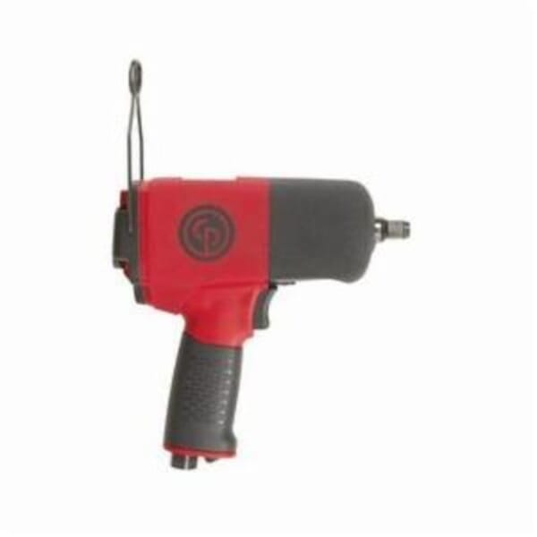 Chicago Pneumatic 6151590250 Impact Wrench, 1/2 in Drive, 150 to 750 N-m Forward/950 N-m Reverse Torque, 25.4 cfm Air Flow, 7.9 in OAL