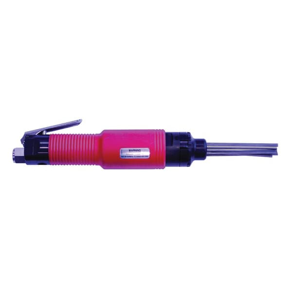 Chicago Pneumatic T022306 Needle Scaler, 15/16 in Dia Bore, 4000 bpm, 1-1/8 in L Stroke, 9.6 cfm Air Flow, Tool Only