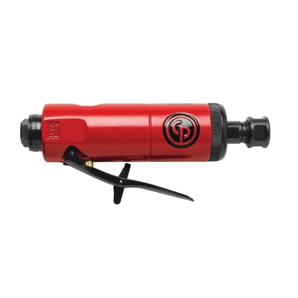 Chicago Pneumatic T025373 Die Grinder, 1/4 in Collet, 0.4 hp, 13 to 26.076 cfm Air Flow, 22000 rpm Speed