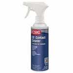 CRC 02017 CO Non-Flammable Contact Cleaner, 16 oz Can, Faint Sweetish Odor/Scent, Clear, Volatile Liquid Form