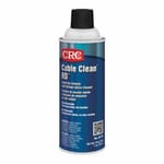 CRC 02150 Cable Clean RD Chlorinated High Voltage Flammable Splice Cleaner, 16 oz Aerosol Can, Liquid Form, Strong, Clear