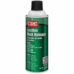 CRC 03306 Non-Drying Film Non-Flammable Lecithin Mold Release, 16 oz Aerosol Can, Liquid Form, Clear/Oily Clear, 500 deg F