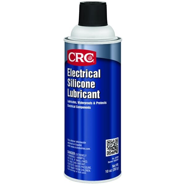CRC 02094 Dry Film Extremely Flammable Multi-Purpose Silicone Lubricant, 16 oz Aerosol Can, Liquid Form, Clear/Water White, -40 to 400 deg F