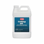 CRC 14051 Non-Drying Non-Flammable Sulfur Free Thread Cutting Oil Lubricant, 1 gal Bottle, Faint Petroleum, Liquid, Brown