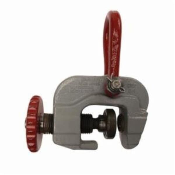 Campbell 6421001 Screw Adjusted Cam Plate Clamp, 3 ton Load, 2 in Jaw Opening, 9-1/4 in OAW, Forged Steel, Load Activated/Screw Locking