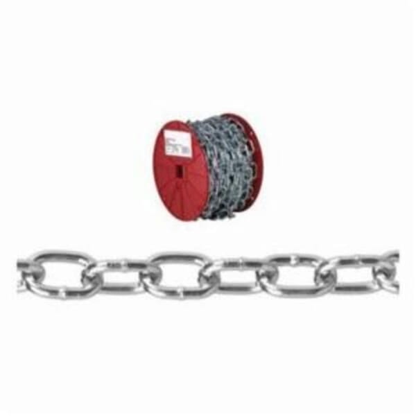 Campbell T0722927 Chain, Passing Link, #2/0 Trade, 125 ft L, 450 lb Load