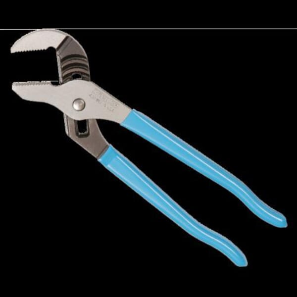 Channellock 430 Tongue and Groove Plier, 2 in Nominal, 1.38 in L x 0.44 in THK Forged Alloy Steel Straight Jaw, 10 in OAL