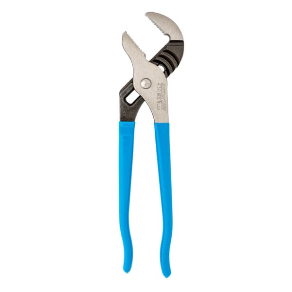 Channellock CD-430 Tongue and Groove Plier, 2 in Nominal, 1.38 in L x 0.44 in THK Forged Alloy Steel Straight Jaw, 10 in OAL