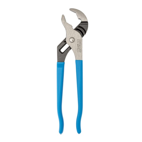 Channellock 432 Tongue and Groove Plier, 2 in, 1.37 in L x 0.43 in THK V-Shape 1080 High Carbon Steel Jaw, 10 in OAL