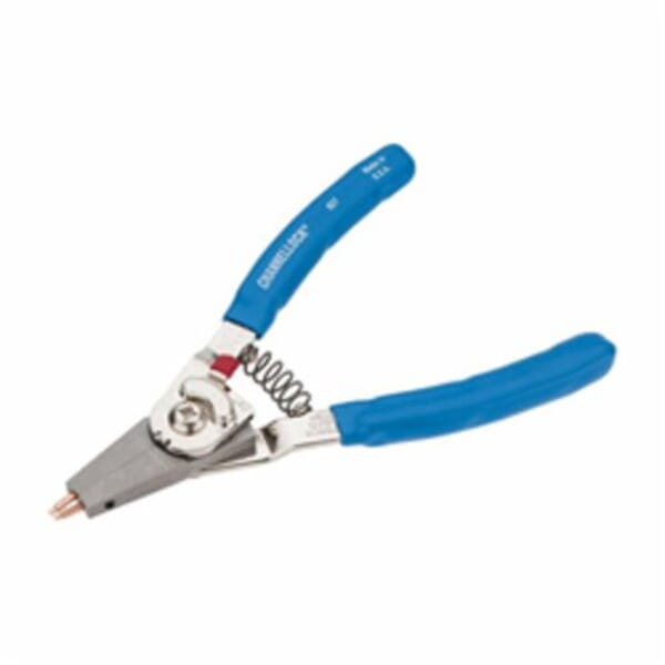 Channellock 927 Convertible Retaining Ring Plier, 1.6 in L x 1.71 in W x 0.97 in THK Jaw, 8 in OAL