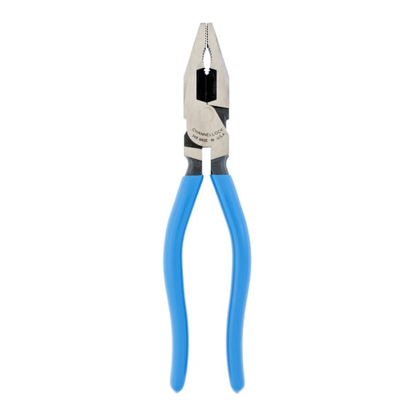 Channellock E348 E Series Combination Linesman Plier, 1.77 in L x 1 in W x 0.45 in THK Carbon Steel Jaw, 8 in OAL