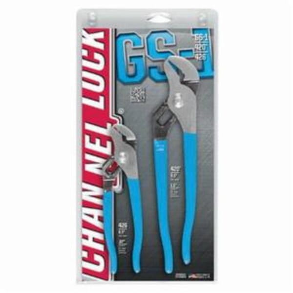 Channellock GS-1 Plier Set, Tongue and Groove, 2 Pieces