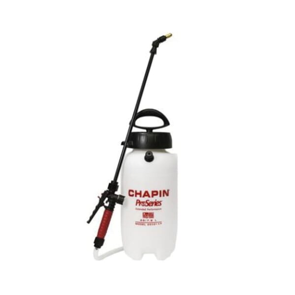 Chapin 26021XP ProSeries Series Sprayer, 2 gal Tank, 0.4 to 0.5 gpm Flow Rate, 40 to 60 psi Pressure, 48 in L Hose, Poly Tank