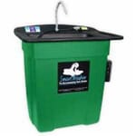 SmartWasher 14145 28 Series Non-Flammable Parts Cleaner, 1 Unit Pail, Green