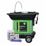 SmartWasher 14741 SW-437 Heavy Weight Non-Flammable Water Based Mobile Parts Washer Kit, 55 in L x 48 in W x 42 in H