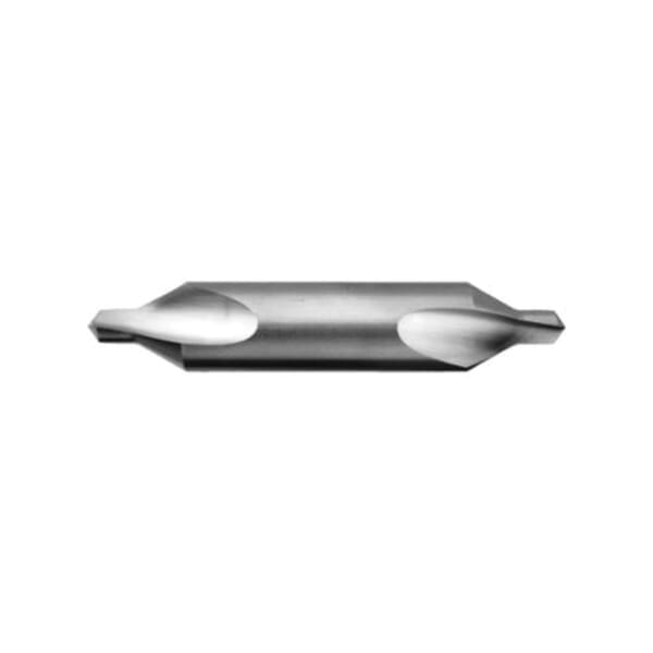 Chicago-Latrobe 56700 217 Plain Combined Drill and Countersink, 1/32 in Drill - Fraction, 0.0312 in Drill - Decimal Inch, 60 deg Included Angle, HSS, Bright