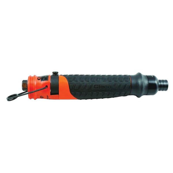 Cleco 19BPA04Q 19 Series Reversible Pneumatic Screwdriver, 1/4 in Chuck, 10 in-lb Torque, 90 psi, Adjustable/Clecomatic Clutch, 10 in-lb Max Working Torque, 11 scfm Short Run Air Consumption, Tool Only
