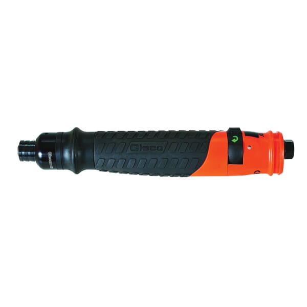 Cleco 19SPA03Q 19 Series Reversible Pneumatic Screwdriver, 1/4 in Chuck, 0.4 ft-lb Torque, 90 psi, Adjustable/Clecomatic Clutch, 2.1 ft-lb Max Working Torque, 11 scfm Short Run Air Consumption, Tool Only